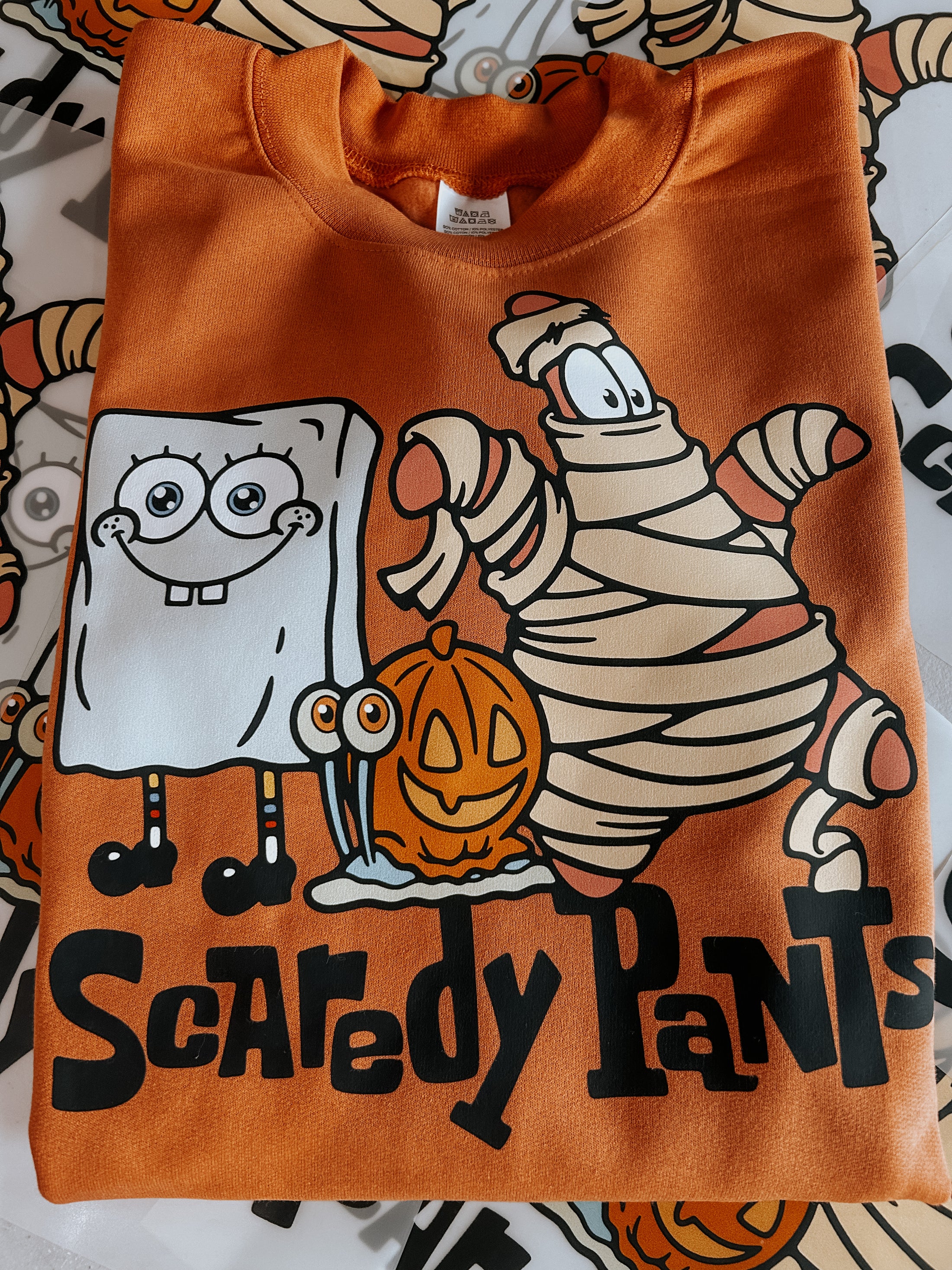 Scaredy Pants SpongeBob pullover – Not Your Average Babe