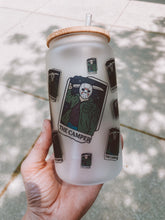 The Camper Tarot Frosted Glass Tumbler