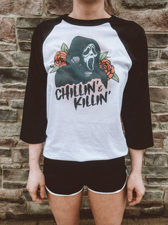 Full Size Raglan Ghostface OR Jason Set