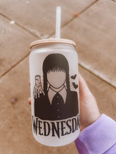 Wednesday Frosted Glass Tumbler