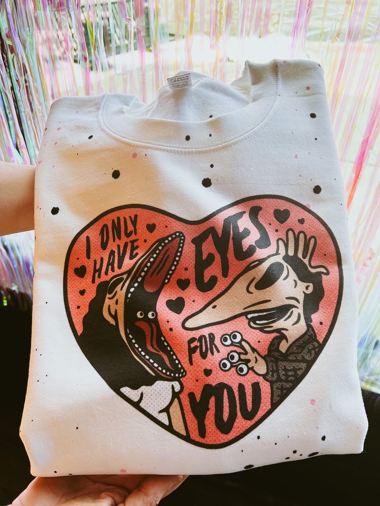 Only Have Eyes for You Beetlejuice Pullover