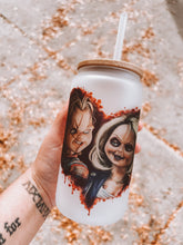 Chucky + Tiffany Frosted Glass Tumbler