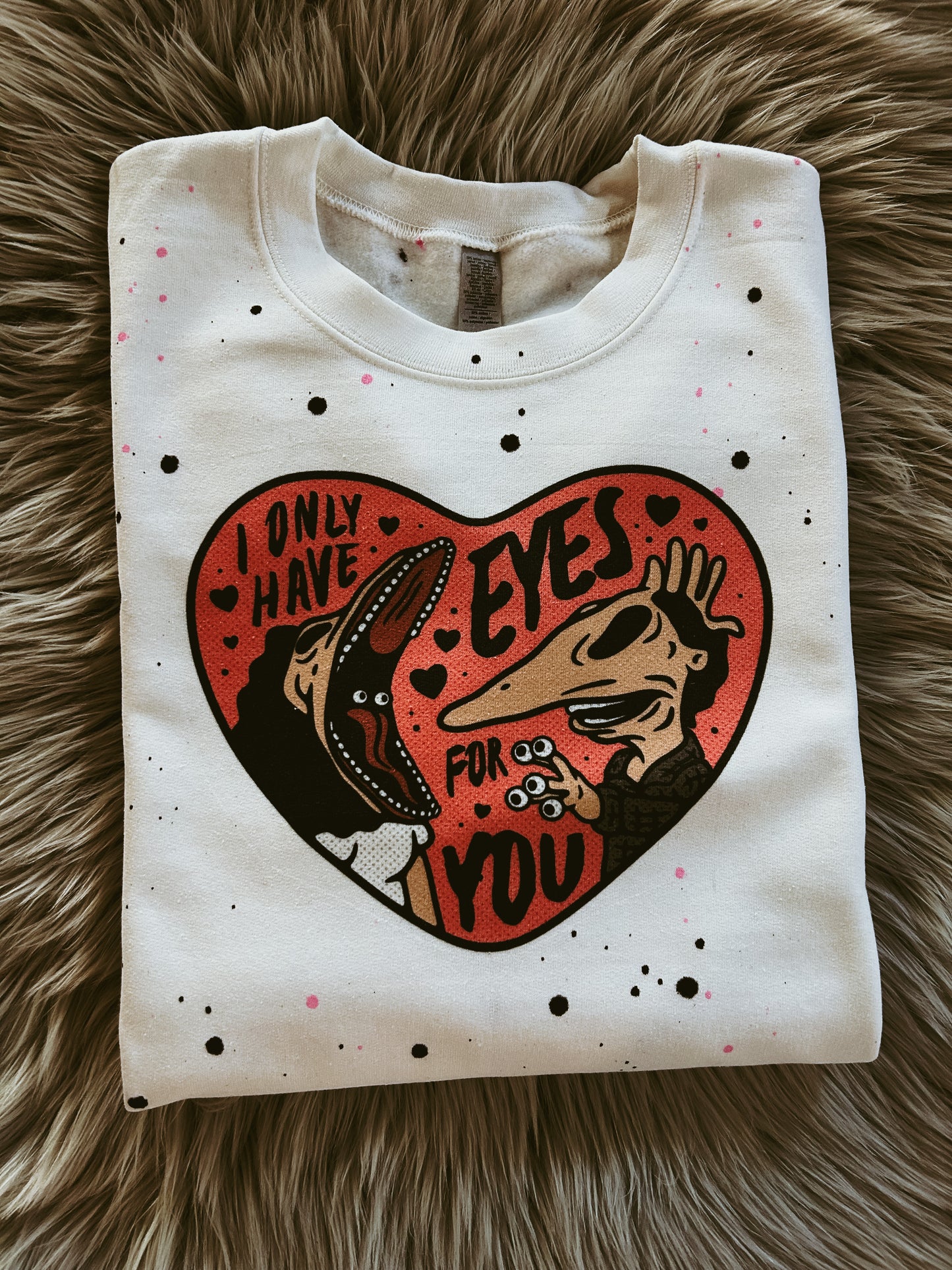 Only Have Eyes for You Beetlejuice Pullover