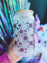 Spring Ghostie Frosted Glass Tumbler