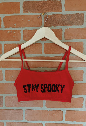 Stay Spooky Bralette