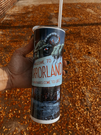 Goosebumps Glow in the Dark Tumbler