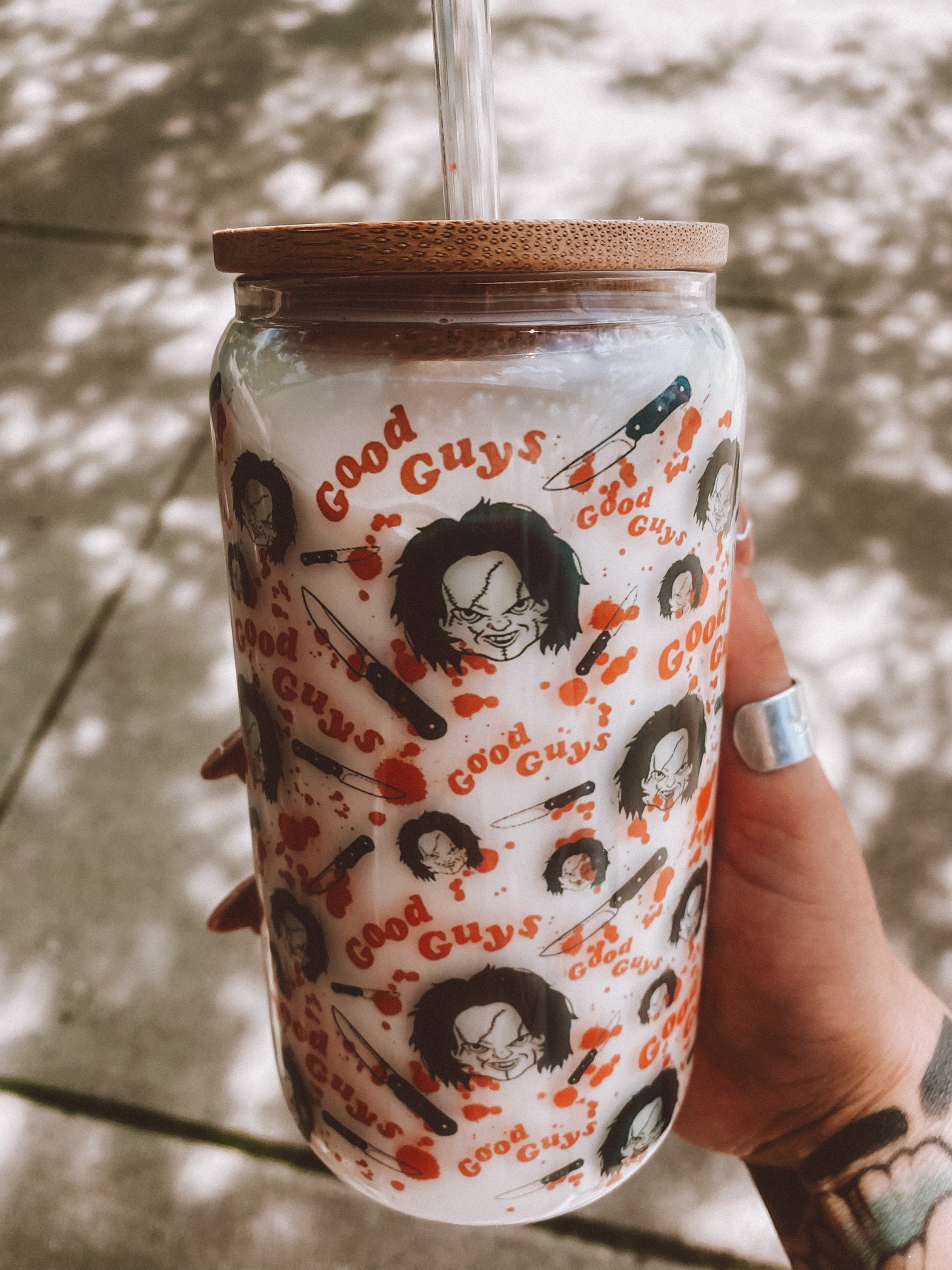 Chucky Glass Tumbler